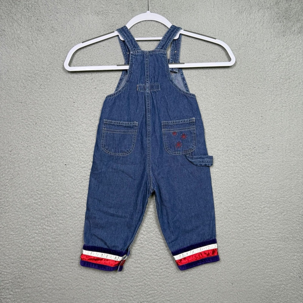 Vintage Disney Winnie The Pooh Winter Denim Overalls - Picture 6 of 10